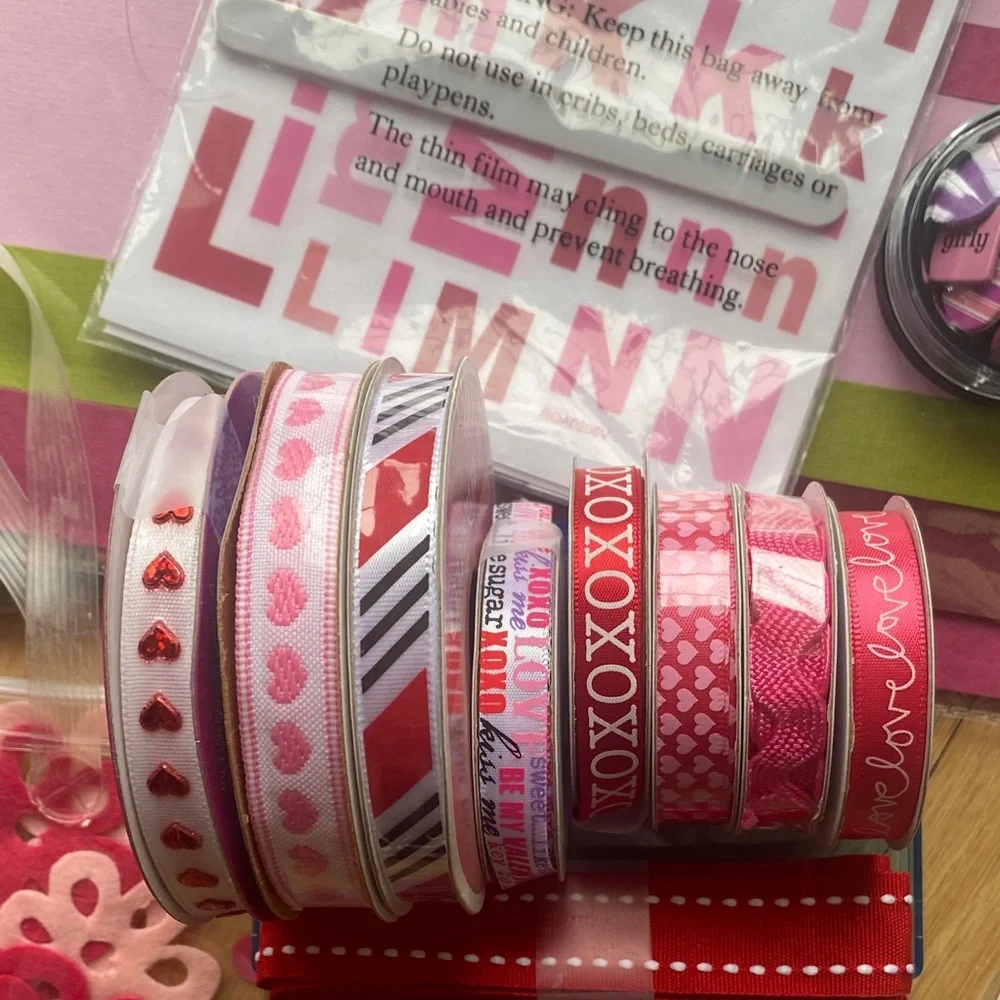 Valentine Scrapbook Kit Queen & Co Junk Journal Craft Embellishments Prima